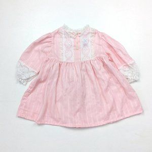 Haddad Brothers Baby Girls Size 18m Pink Mod Lace